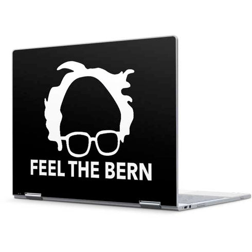 Feel The Bern Outline Pixelbook Skin